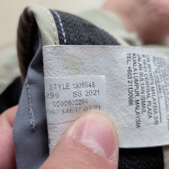 Under Armour Pants Mens 31x32 Khaki Golf Performance Stretch Chino Showdown - Picture 4 of 12